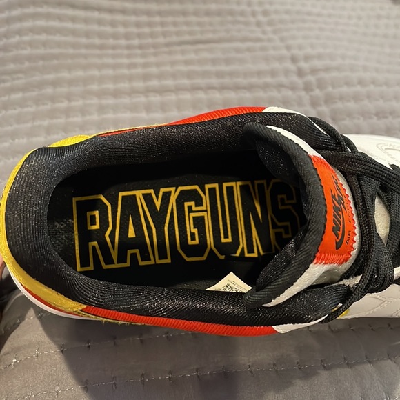 Nike Air Force 1 Low Roswell Raygun - White/Orange/Black - Men’s size 10.5 - Picture 9 of 11